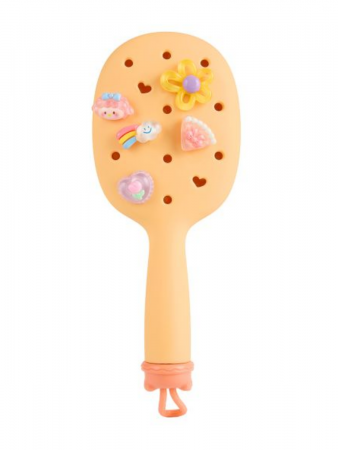 Набор украшений для расчески Радуга Solomeya Set of charms for hair brush Rainbow, 5 шт